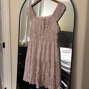 NWT Altar'd State Lilac Purple Floral Dress 👗🌼💜